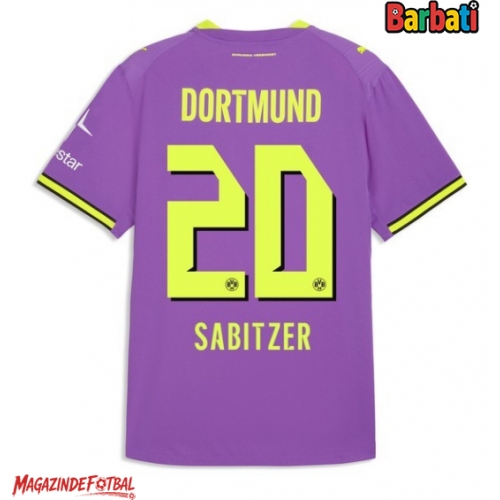 Borussia Dortmund Marcel Sabitzer #20 Tricou Fotbal Replică 2026-27 Barbati Treilea Borussia Dortmund Marcel Sabitzer #20 Tricou Fotbal Replică 2026-27 Barbati Treilea